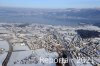 Luftaufnahme Kanton Zug/Rotkreuz/Rotkreuz im Schnee - Foto Rotkreuz ZG 6026